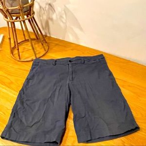 Lululemon cotton/linen style shorts size XXL gray